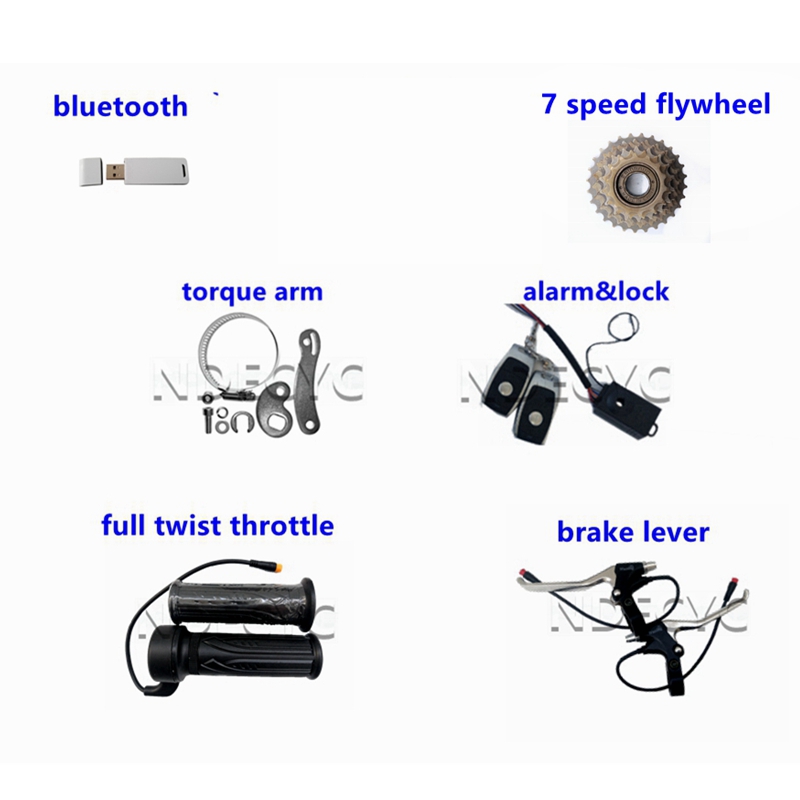 NBP 20/24/26x4.0 48-72V 3000W  - Ebike Conversion Kit 72V 3000W 评论和价格
